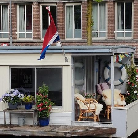 Pantheos Top Houseboat Amsterdam Exteriör bild