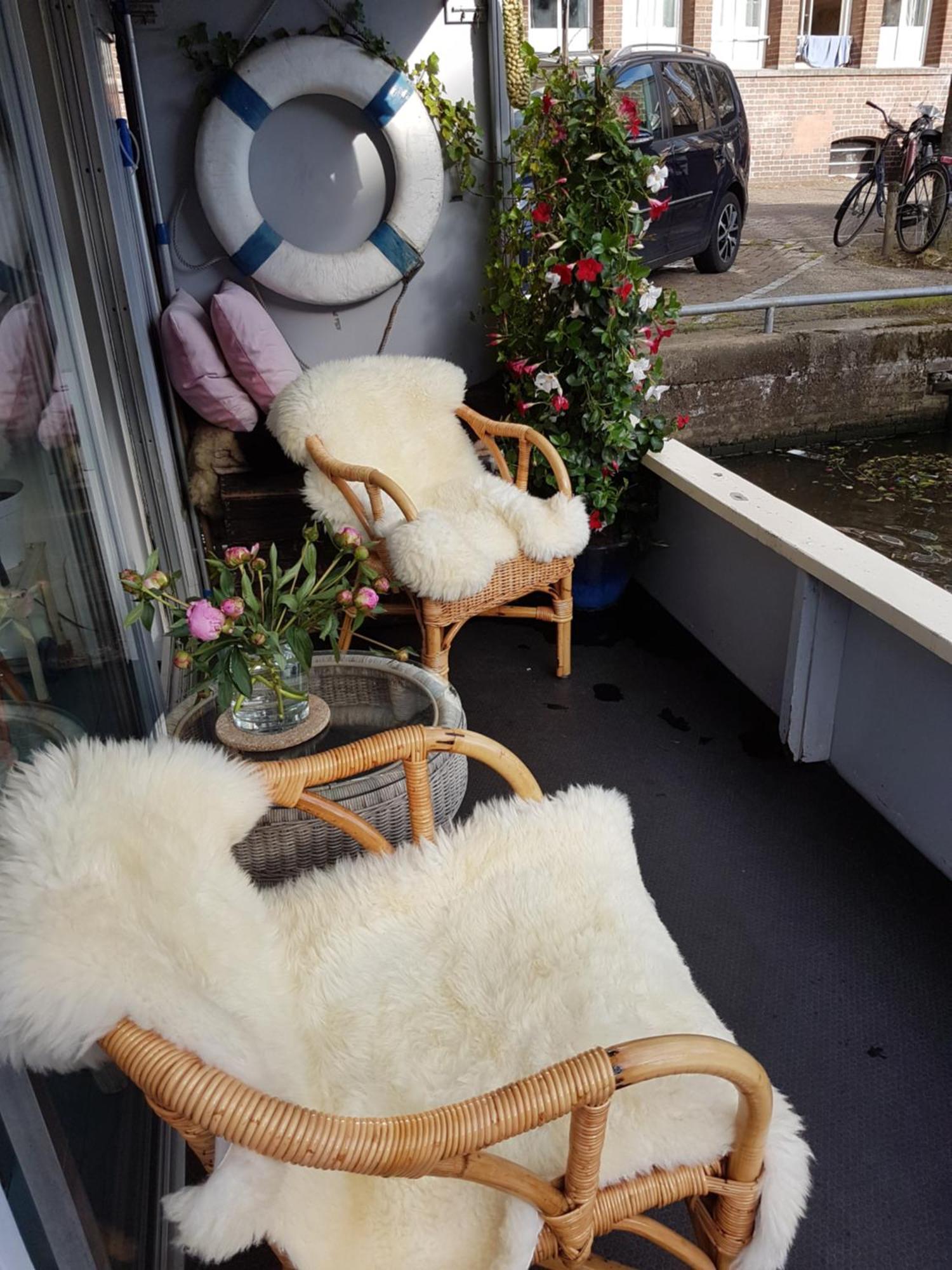 Pantheos Top Houseboat Amsterdam Exteriör bild